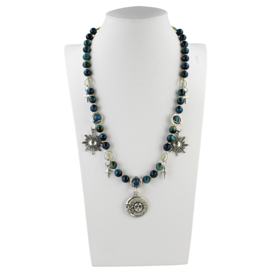 Naszyjnik handmade „Moon & Ocean”
