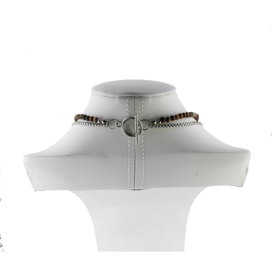 Naszyjnik Handmade Sacred Heart Jasper