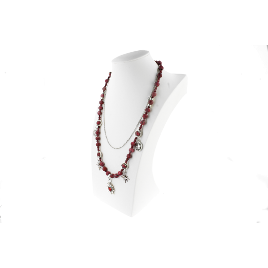 Naszyjnik Handmade Crimson Star Jaspis